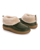 Olive Faux Suede $|& MUK LUKS Selah - VOF Detail