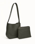 Dk Olive $|& Jen & Co. Poppy - Hanger Front