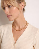 Gold $|& iishii Designs U-Link Chain Necklace - SOF Front