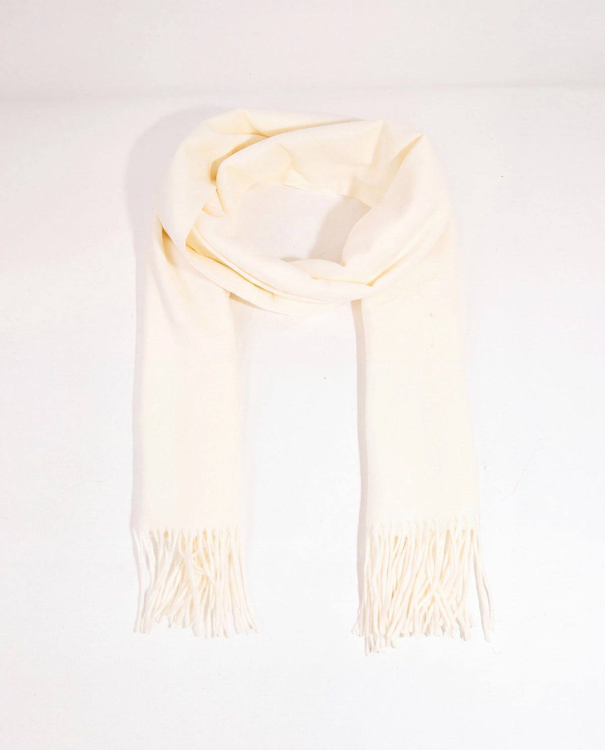 Ivory $|& Fame Accessories Solid Scarf - VOF Detail