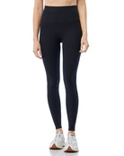 Darkest Night $|& Beyond Yoga Spacedye Caught In The Midi High Waisted Legging - SOF Front