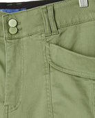 Laurel Oak $|& Democracy High Rise Double Button Utility Short - Hanger Detail
