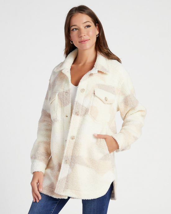 Cream Stained Glass $|& Gentle Fawn Oaklynn Jacket - SOF Front