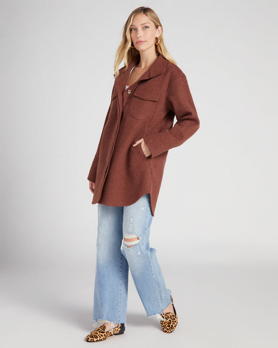 Heather Amber $|& Gentle Fawn Wesley Jacket - SOF Full Front