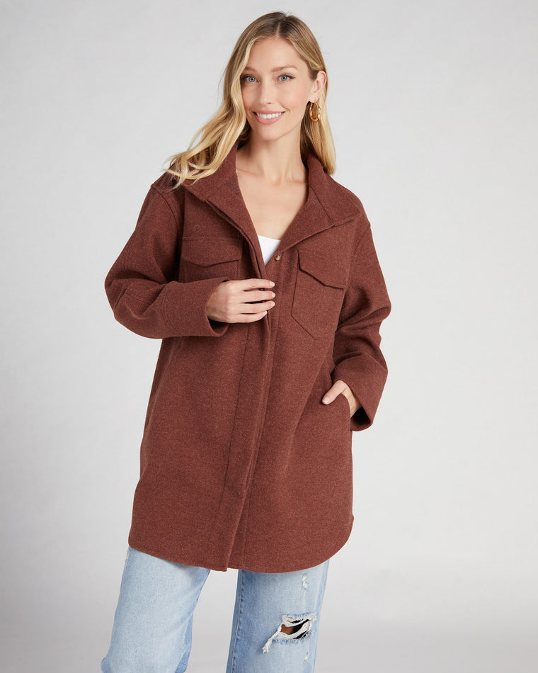Heather Amber $|& Gentle Fawn Wesley Jacket - SOF Front