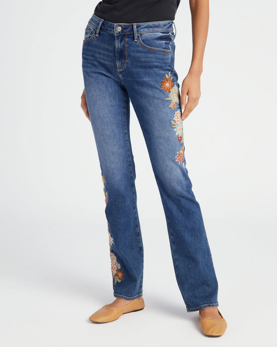 Neptune Blue $|& Driftwood Kelly Bootcut - SOF Front