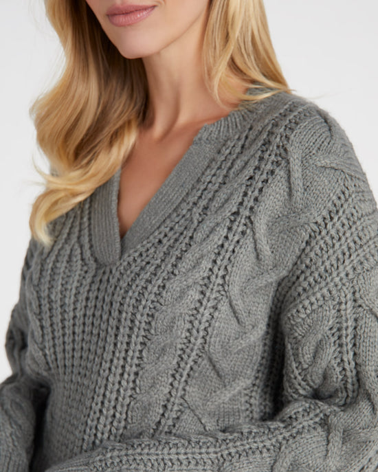 Sage $|& Gentle Fawn Sloane  Pullover - SOF Detail