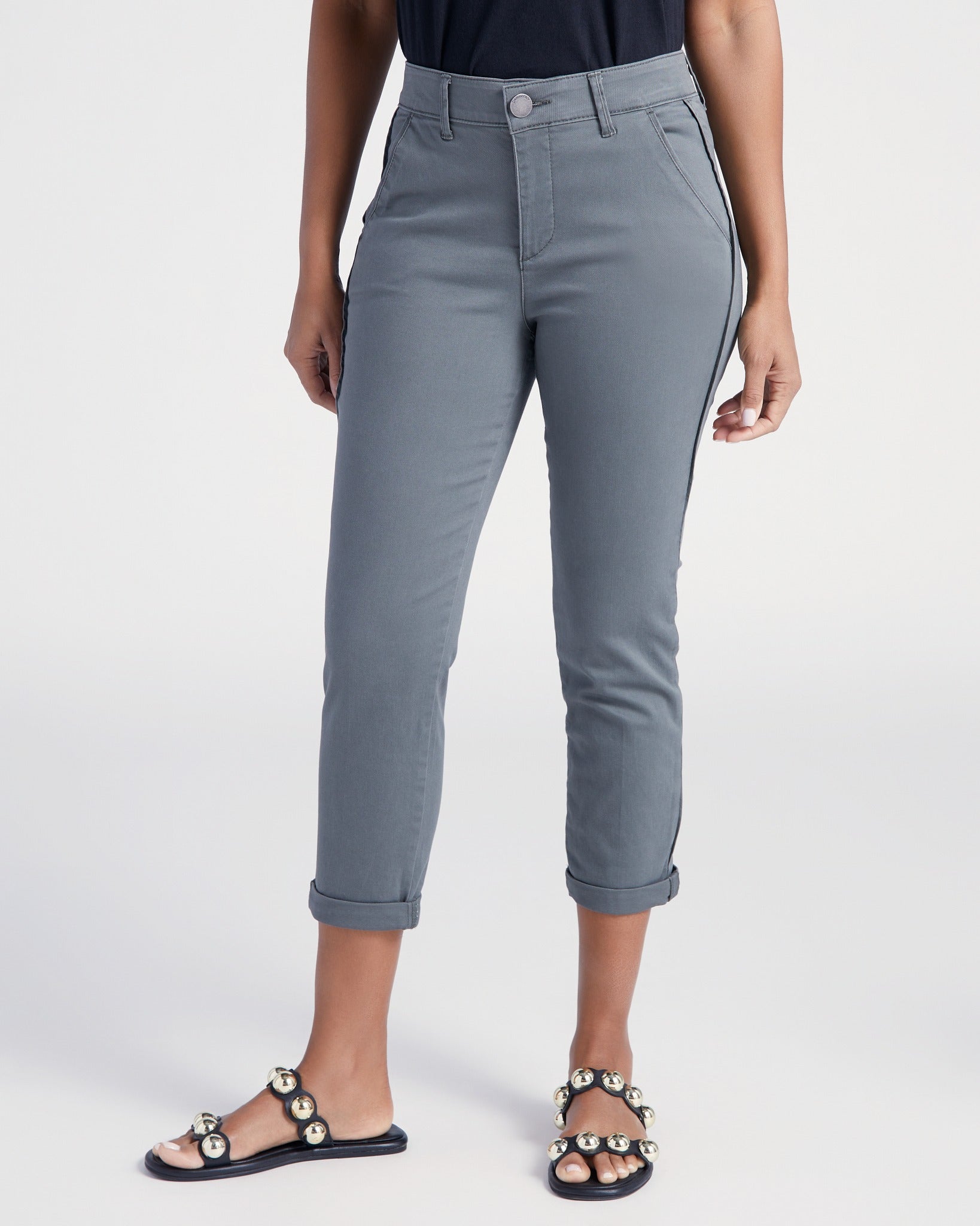 Thyme $|& Democracy Absolution High Rise Trouser - SOF Front