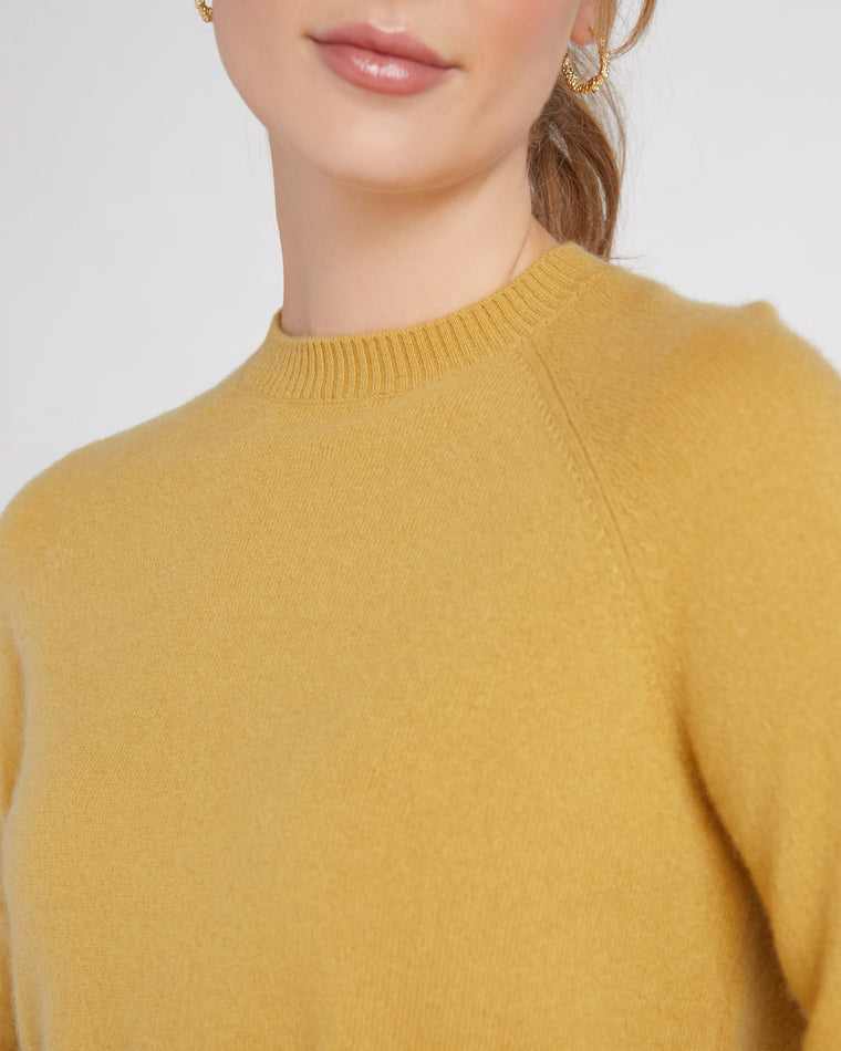 Gold Fusion $|& Minnie Rose Cashmere Crew Neck Sweater - SOF Detail