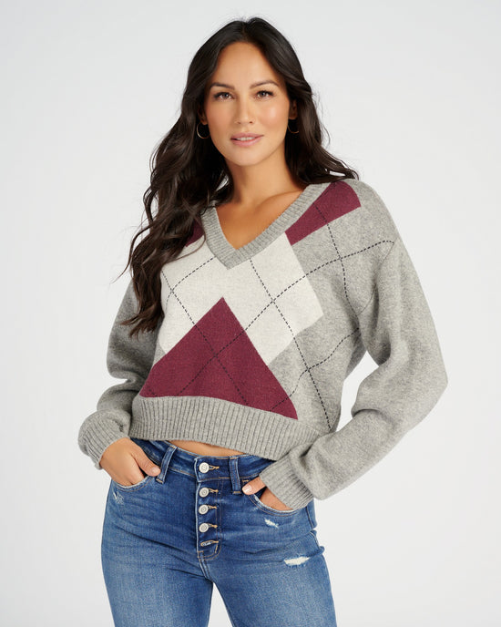 Multi $|& Steve Madden Houston Sweater - SOF Front