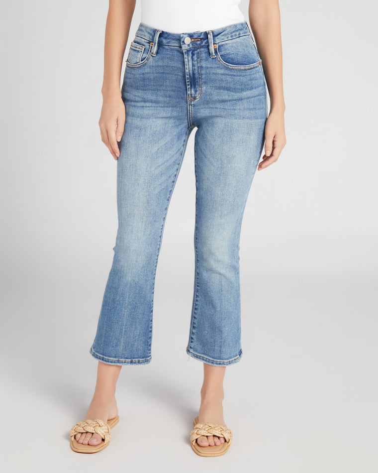 Cambrion Blue $|& Dear John Jeanne Cropped Flare - SOF Front