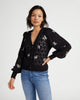 Embroidered Pointelle Cardigan