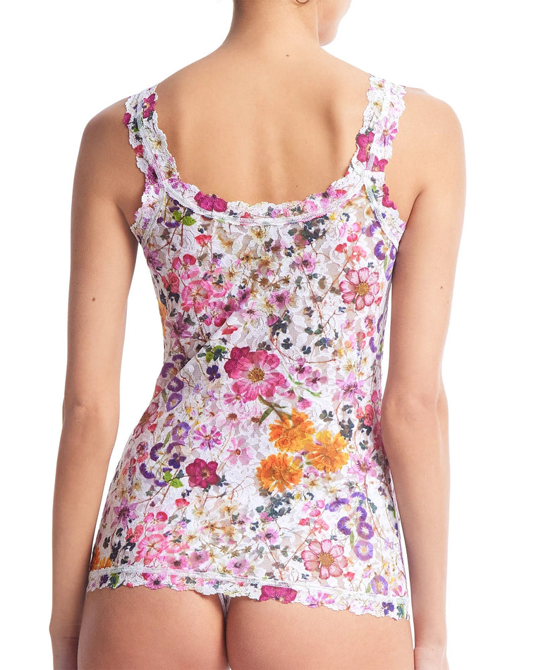 Pressed Bouquet $|& Hanky Panky Signature Lace Printed Cami - VOF Back