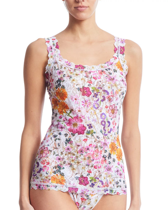 Pressed Bouquet $|& Hanky Panky Signature Lace Printed Cami - VOF Front