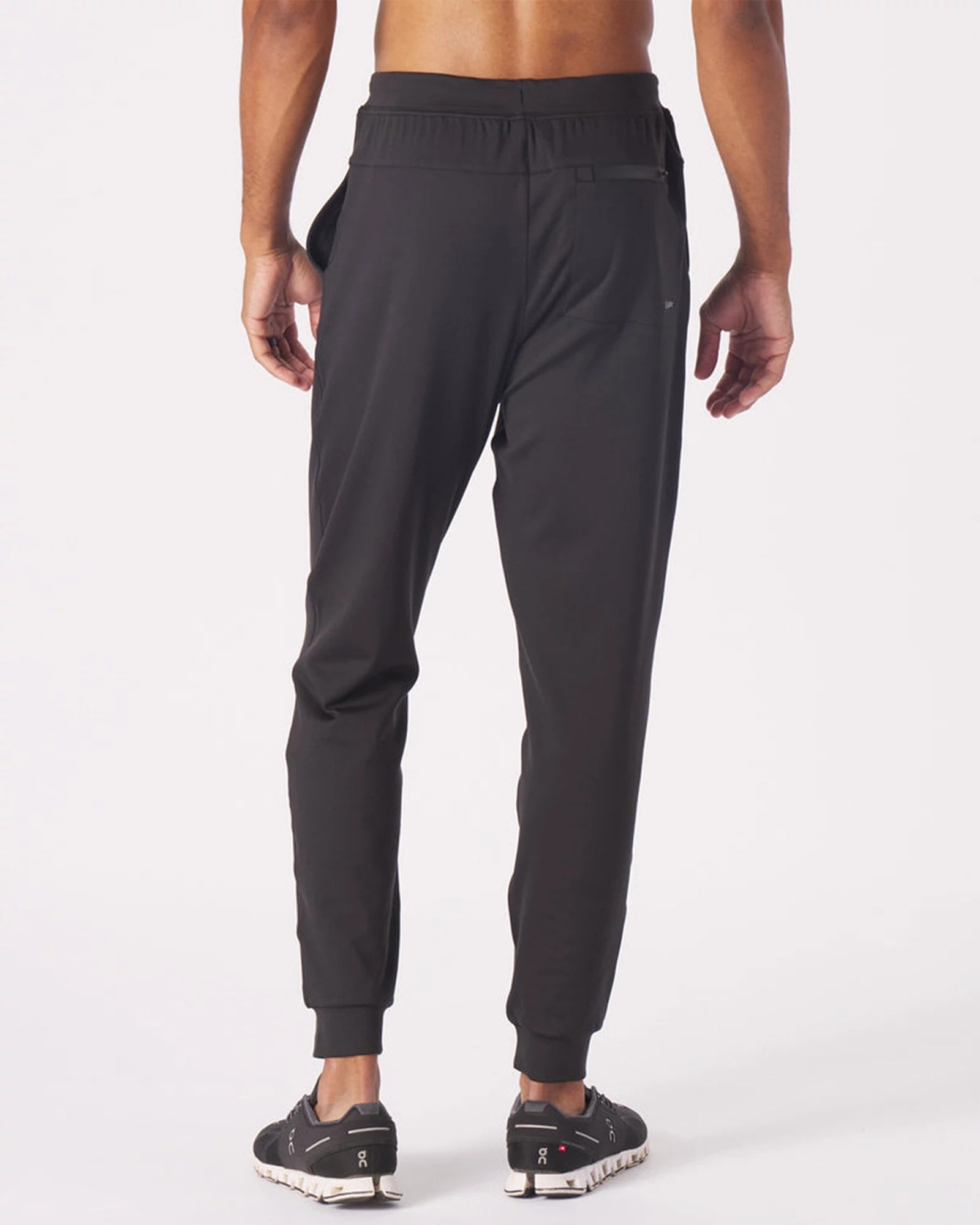 Black $|& Glyder Medalist Jogger - VOF Back