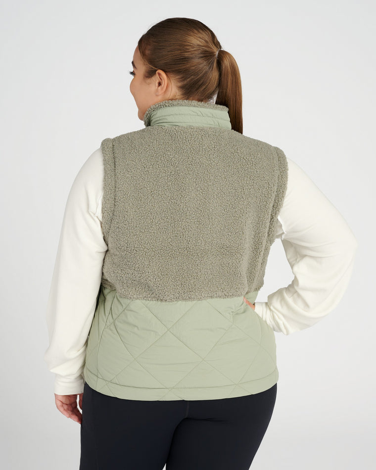 Sage Green Green $|& Thread & Supply Tundra Vest - SOF Back
