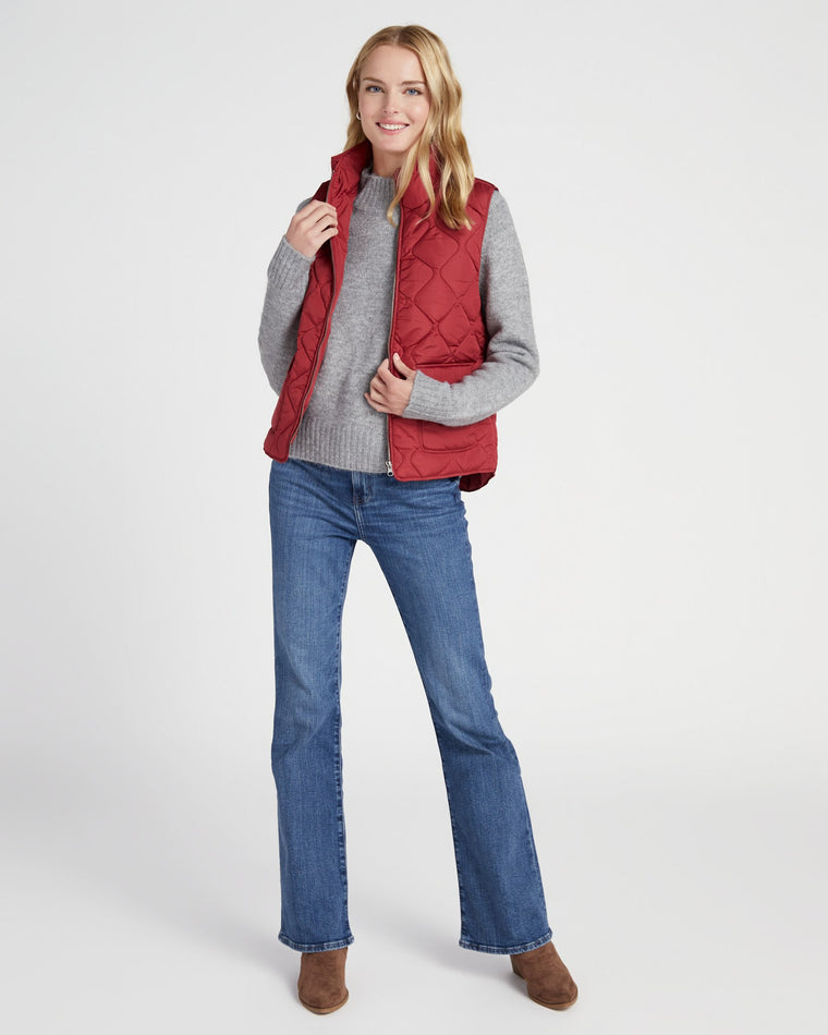 Rosewood $|& Herizon Stargazer Quilted Vest - SOF Full Front