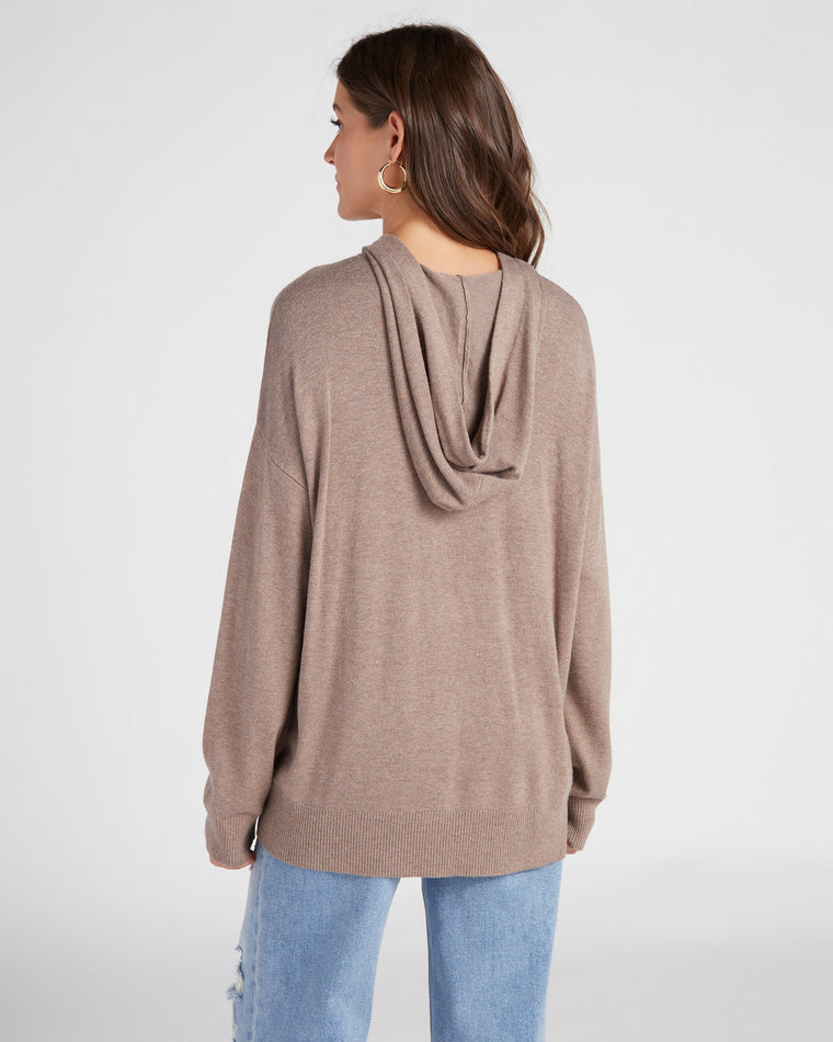 Brown $|& MOVESGOOD Hommi Sweater - SOF Back