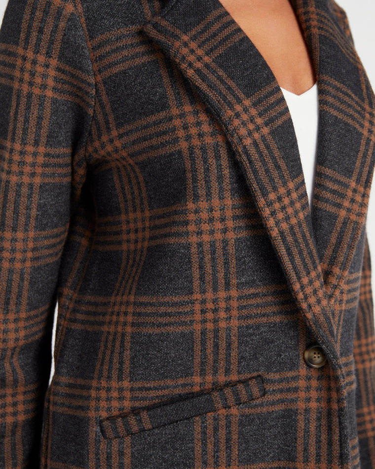 Black Copper $|& Thread & Supply Kenzie Cashmere Blend Coat - SOF Detail