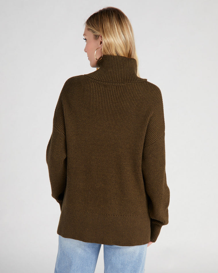 Bronze $|& Thread & Supply Elena Sweater - SOF Back