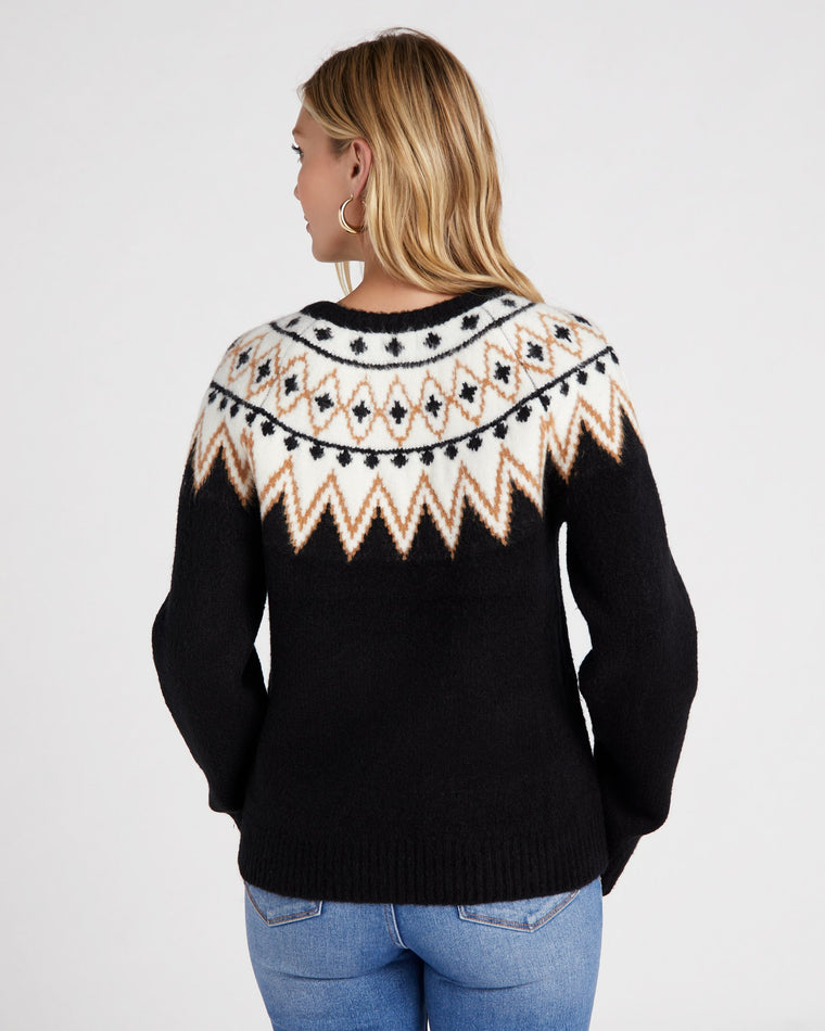 Black $|& Thread & Supply Claire Sweater - SOF Back