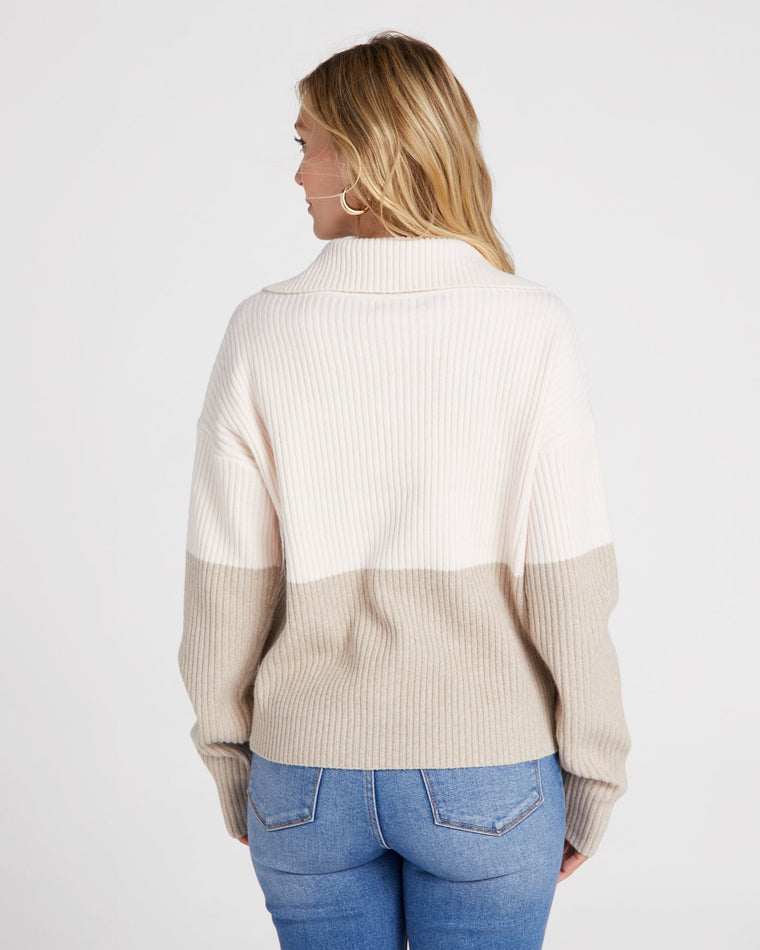 Ivory Beige $|& Thread & Supply Marie Pullover - SOF Back