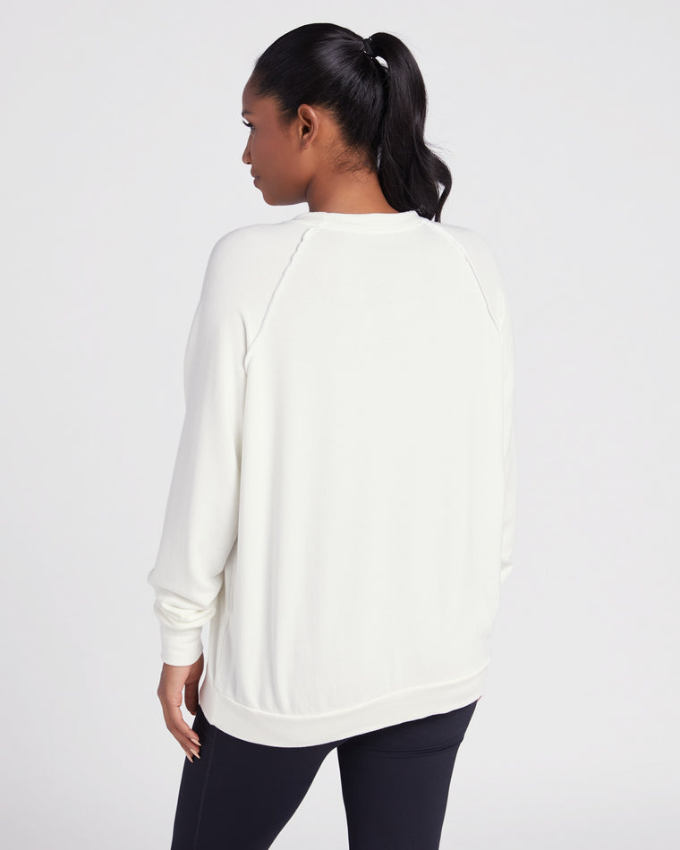 Natural $|& good hYOUman Vita Beauty is Everywhere Pullover - SOF Back
