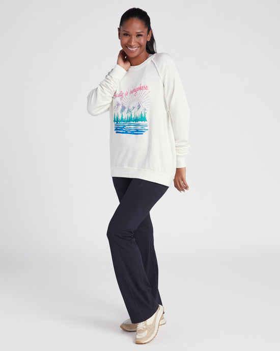 Natural $|& good hYOUman Vita Beauty is Everywhere Pullover - SOF Full Front
