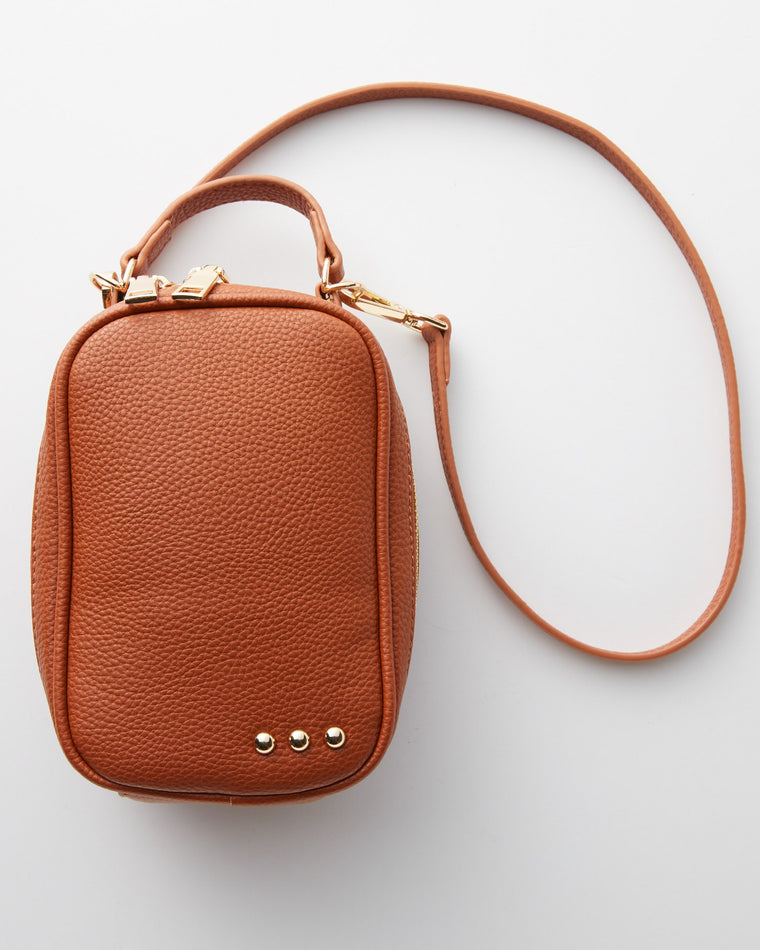 Brown $|& Pretty Simple Harlow Crossbody Bag - Hanger Front
