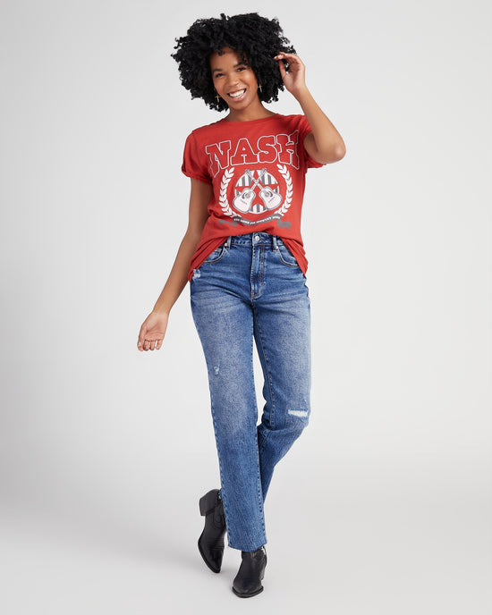 Chili Pepper $|& Recycled Karma Nash Tennessee Graphic Tee - SOF Full Front