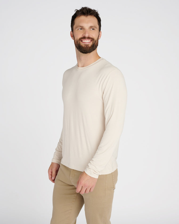Kit White $|& MOVESGOOD Brad Long Sleeve Shirt - SOF Front
