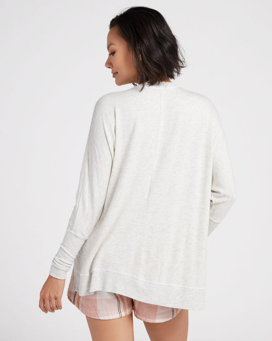 Natural $|& good hYOUman Carrie Pullover - SOF Back