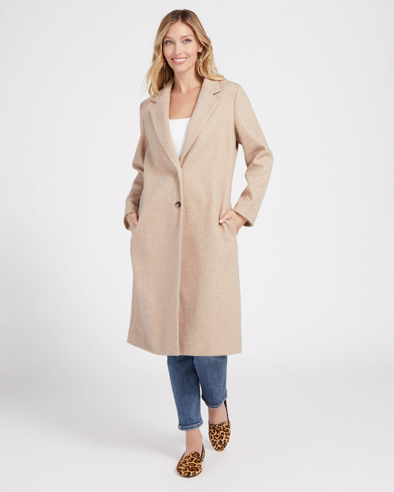 Lapeled Coat with Pockets