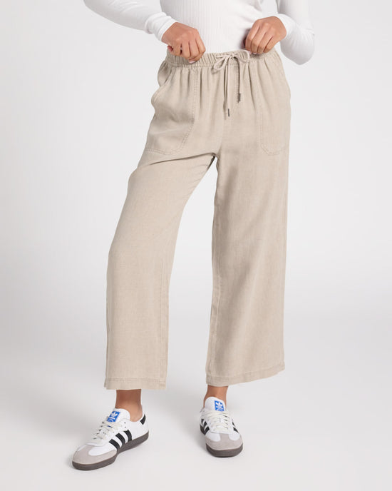 ANGIE CROP WIDE LEG PANT