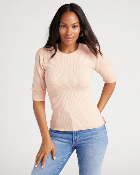 Puff Sleeve Cozy Pullover