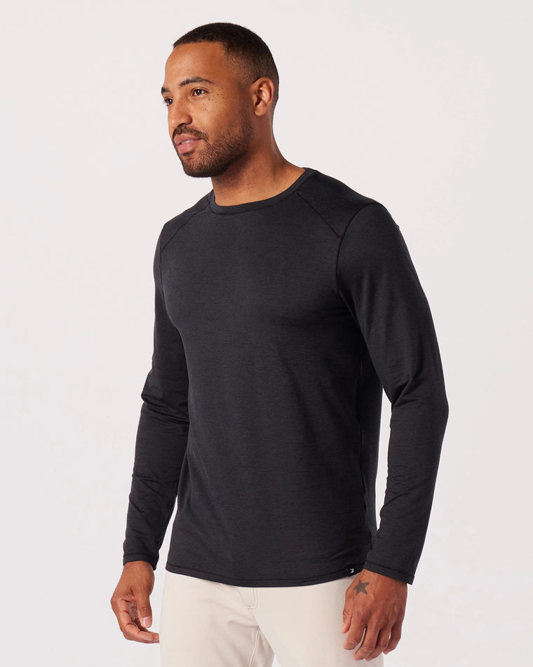 Black Marble $|& Glyder Dash Crew Neck - VOF Side