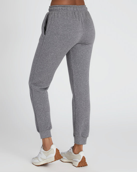 Heather Grey $|& Interval Sports Jogger - SOF Back