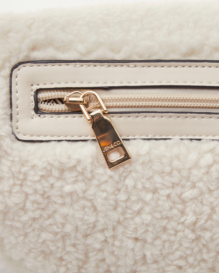 Off White $|& Jen & Co. Jesslyn Belt Bag - Hanger Detail
