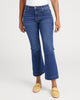 Sicily High Rise Cropped Flare with Wide Hem