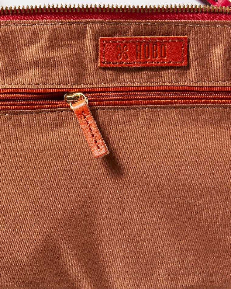 Claret $|& Hobo Sable Clutch - Hanger Detail