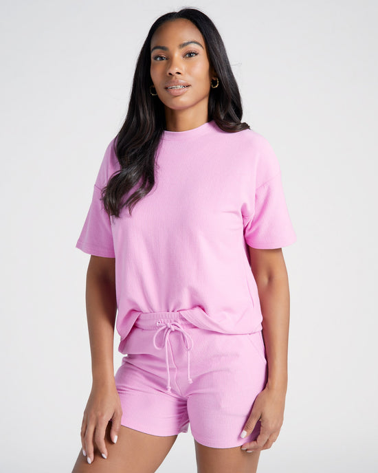 Hot Pink $|& Thread & Supply Ricky Tee - SOF Front