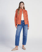 Tomato Red $|& Thread & Supply Utility Jacket - SOF Full Front