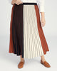 Plus Size Colorblock Knit Maxi Skirt