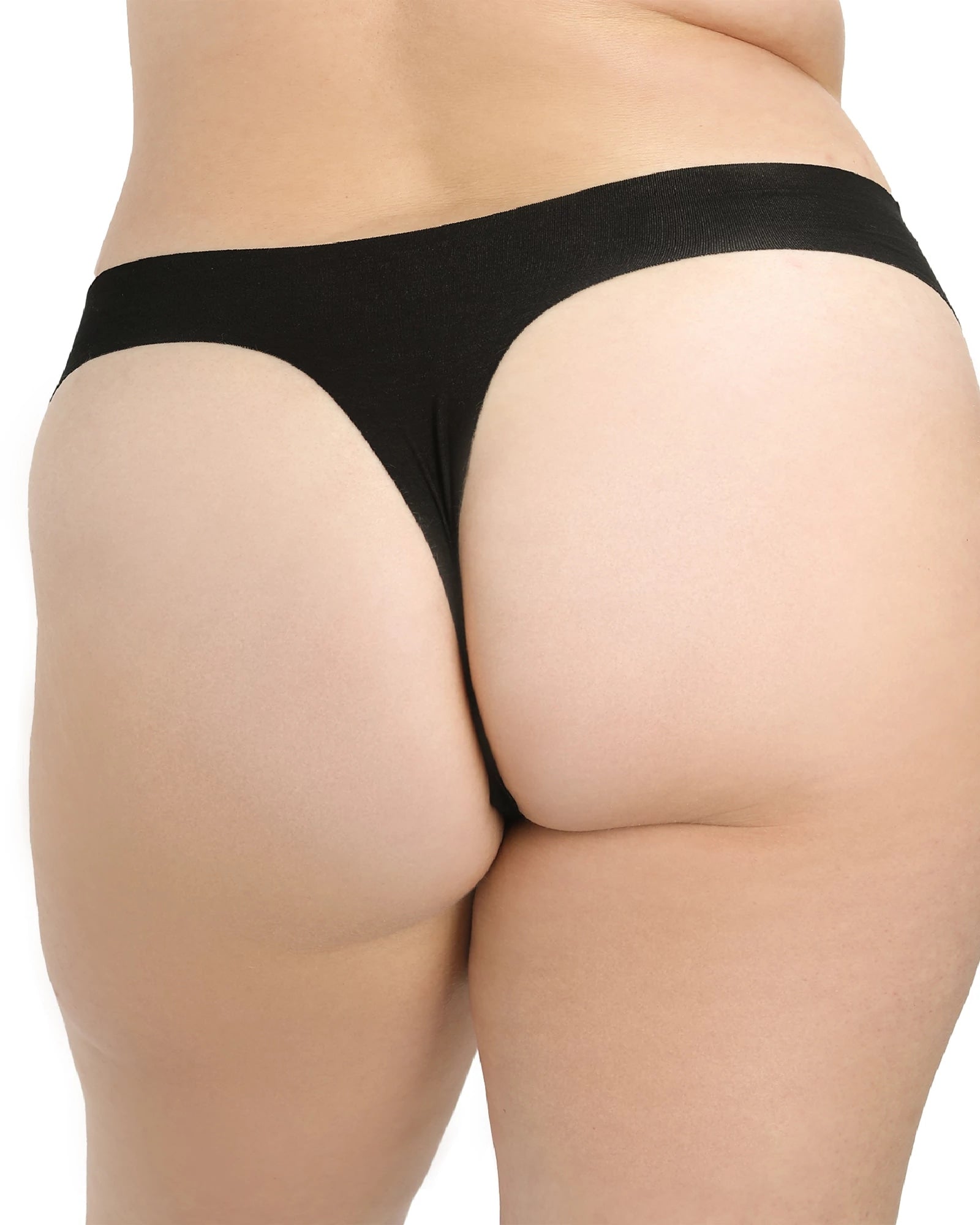 Dark Neutrals Tan/Mocha/Black $|& Panty Promise Low Rise Thong Pack - VOF Back