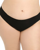 Dark Neutrals Tan/Mocha/Black $|& Panty Promise Low Rise Thong Pack - VOF Front