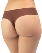 Dark Neutrals Tan/Mocha/Black $|& Panty Promise Low Rise Thong Pack - VOF Back
