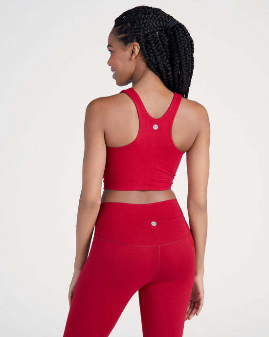 Ruby $|& Interval Recharge Racerback Yoga Sportsbra - SOF Back