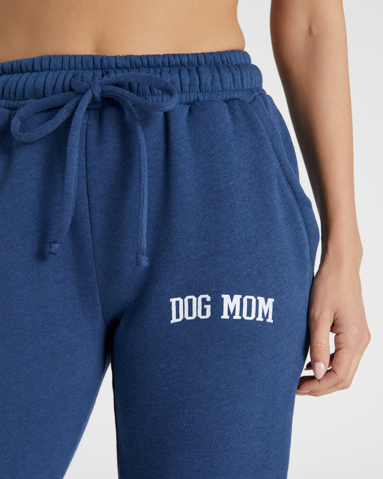 Navy $|& Interval Dog Mom Jogger - SOF Detail
